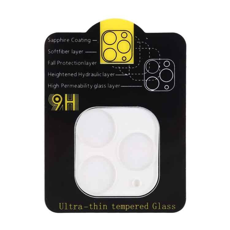 For iPhone 11 Pro 9H 2.5D Rear Camera Lens Tempered Glass Film