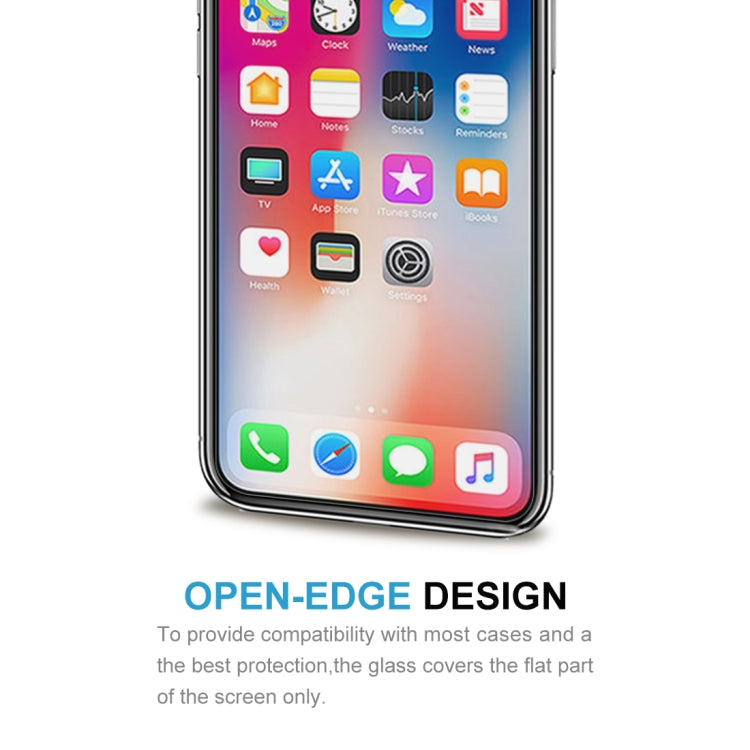 For iPhone 11 Pro / XS / X 10pcs 0.3mm 2.5D 9H Tempered Glass Film, For iPhone 11 Pro / XS / X HD(10 PCS)