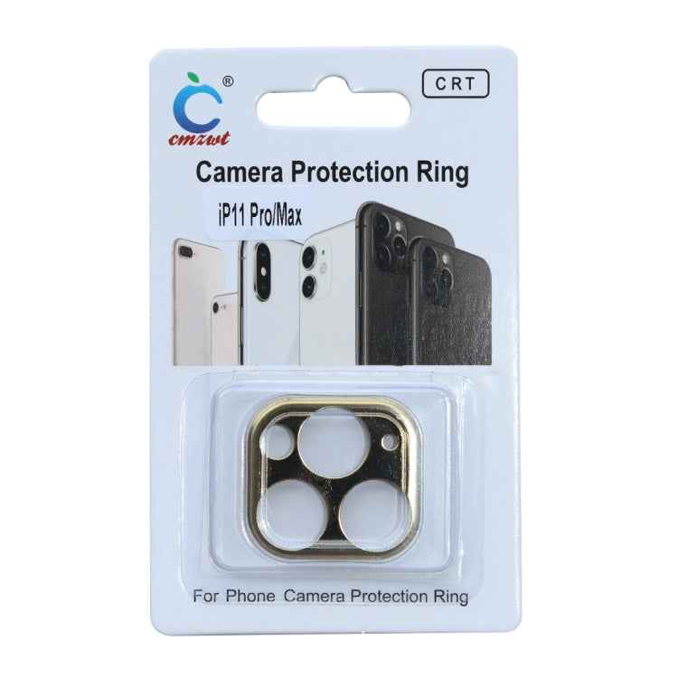 Aluminum Alloy Camera Lens Protector for iPhone 11 Pro / 11 Pro Max, For iPhone 11 Pro, For iPhone 11 Pro (Blue), For iPhone 11 Pro (Red), For iPhone 11 Pro (Rose Gold), For iPhone 11 Pro (Silver), For iPhone 11 Pro (Black)