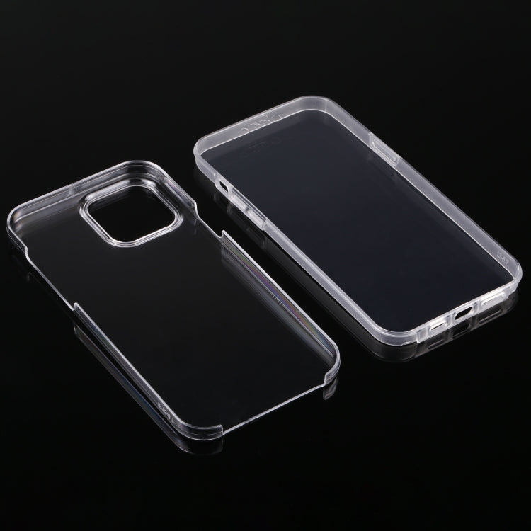 For iPhone 13 Pro Max PC+TPU Ultra-Thin Double-Sided All-Inclusive Transparent Case, For iPhone 13 Pro Max