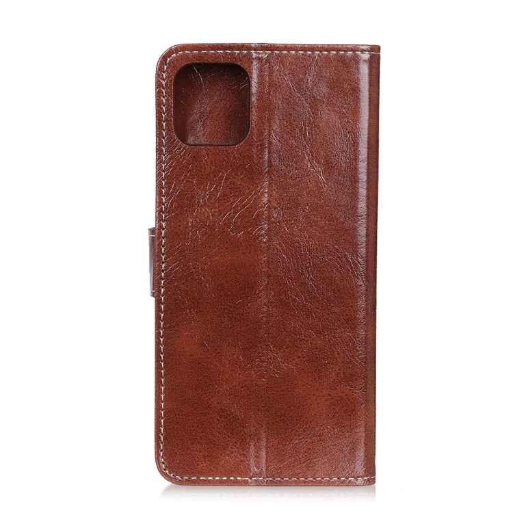 For iPhone 11 Pro Max Retro Crazy Horse Texture Horizontal Flip Leather Case, with Holder & Card Slots & Photo Frame & Wallet