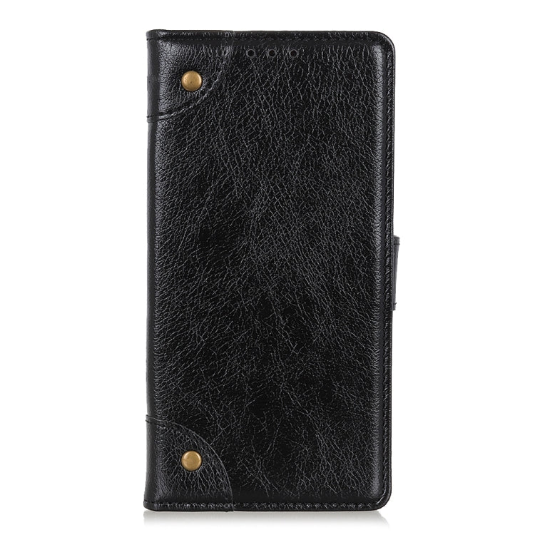 For iPhone 11 Pro Max Copper Buckle Nappa Texture Horizontal Flip Leather Case, with Holder & Card Slots & Wallet