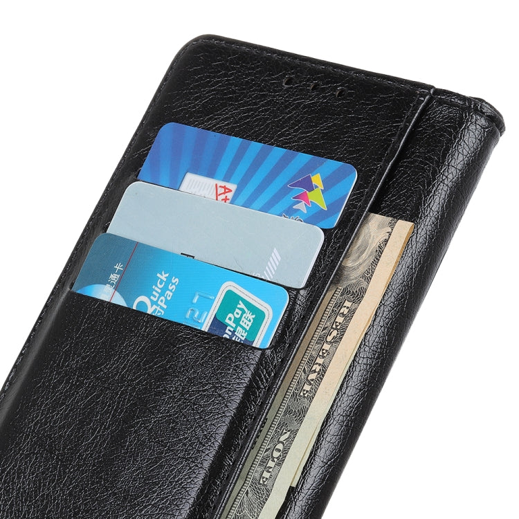 For iPhone 11 Pro Max Copper Buckle Nappa Texture Horizontal Flip Leather Case, with Holder & Card Slots & Wallet