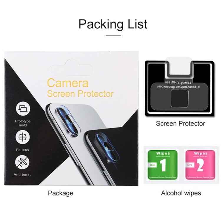 For iPhone 11 9H 2.5D Rear Camera Lens Tempered Glass Film