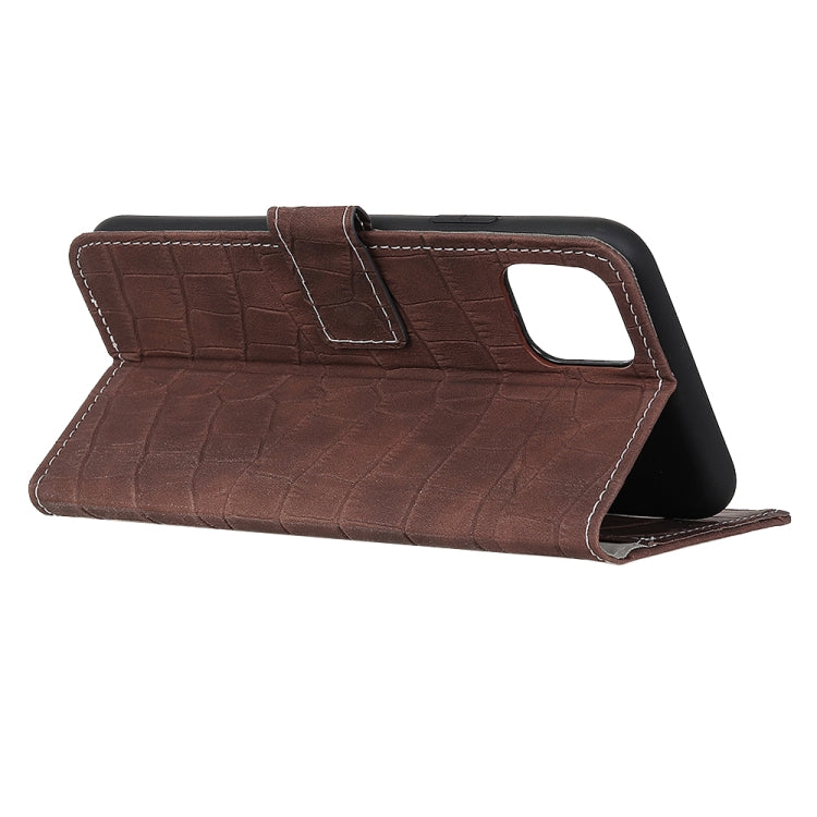 Magnetic Crocodile Texture Horizontal Flip Leather Case for iPhone 11, with Holder & Card Slots & Wallet