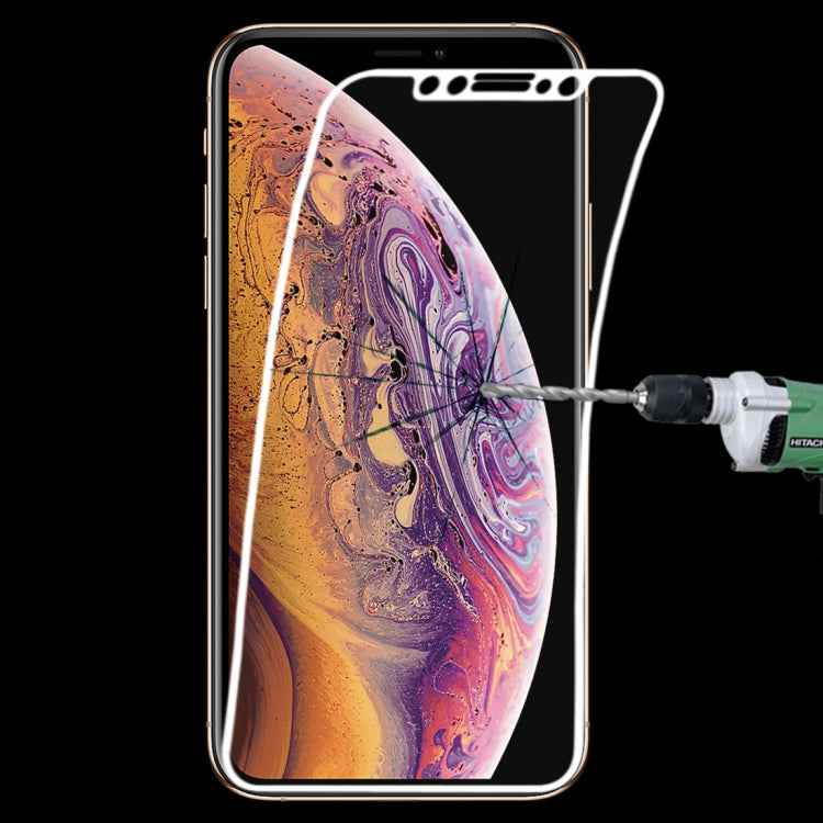 For iPhone 11 Pro Max / XS Max 0.1mm 9H Full Screen Flexible Fiber Tempered Glass Film