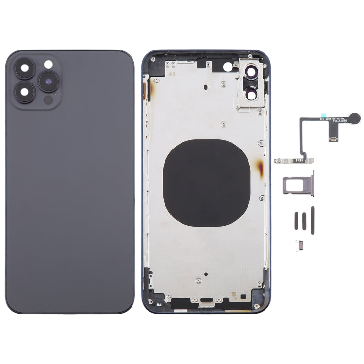 Back Cover with Appearance Imitation of iP14 Pro Max for iPhone XS Max, For iPhone XS Max to iP14 Pro Max
