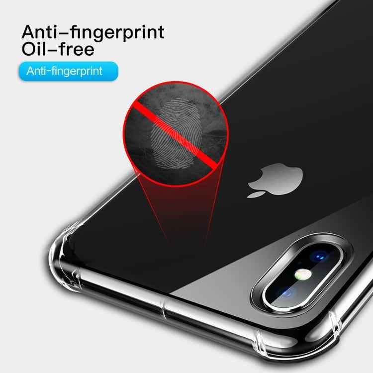 For iPhone XS Max ROCK Fence S Series Slim TPU Protective Case