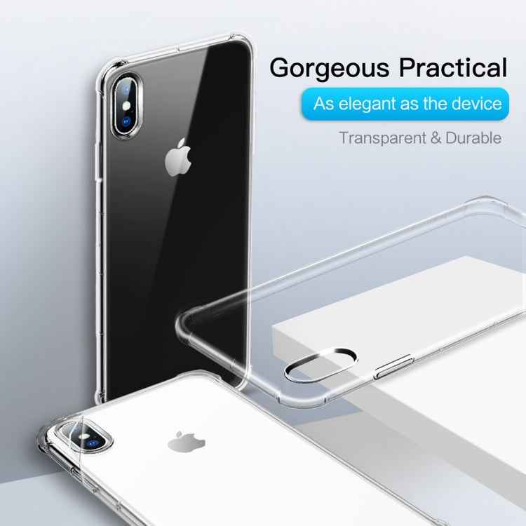 For iPhone XS Max ROCK Fence S Series Slim TPU Protective Case