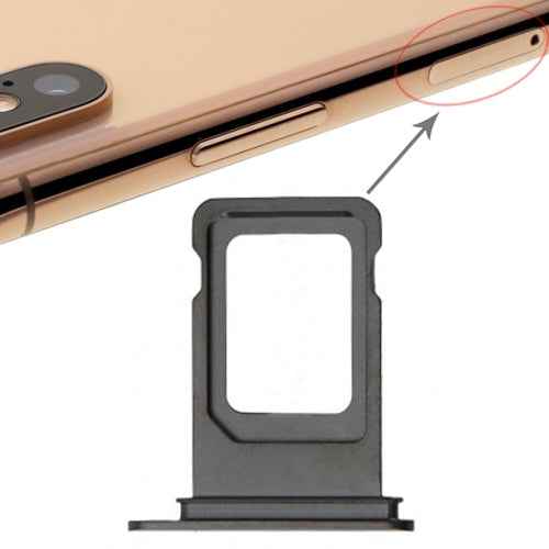 SIM Card Tray for iPhone XS Max (Single SIM Card), For iPhone XS Max, For iPhone XS Max (Single) - BSPART