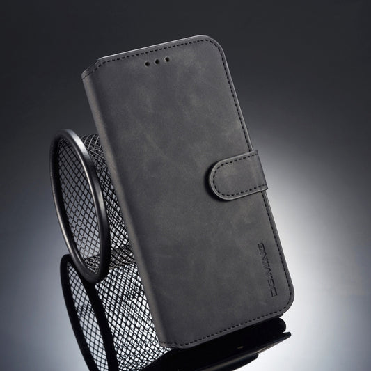 For iPhone XS Max DG.MING Retro Oil Side Horizontal Flip Case with Holder & Card Slots & Wallet, iPhone XS Max