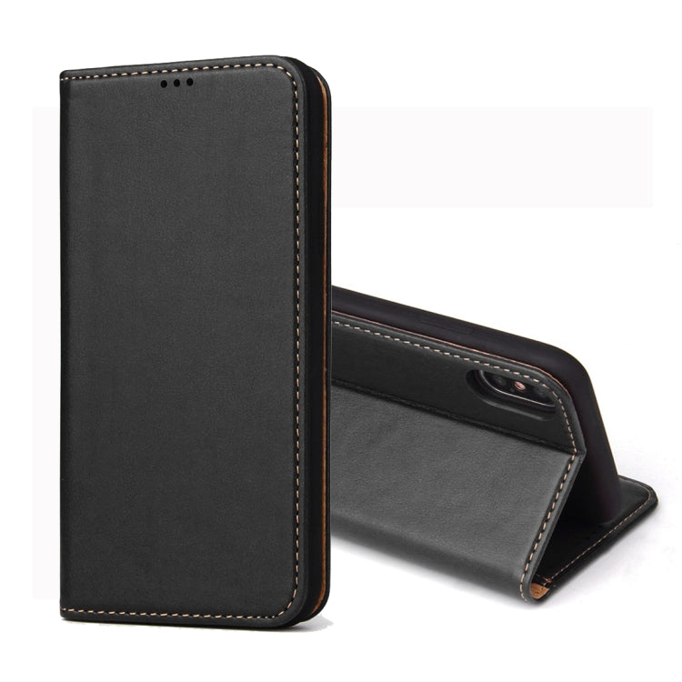 For iPhone XS Max Dermis Texture PU Horizontal Flip Leather Case with Holder & Card Slots & Wallet, For iPhone XS Max