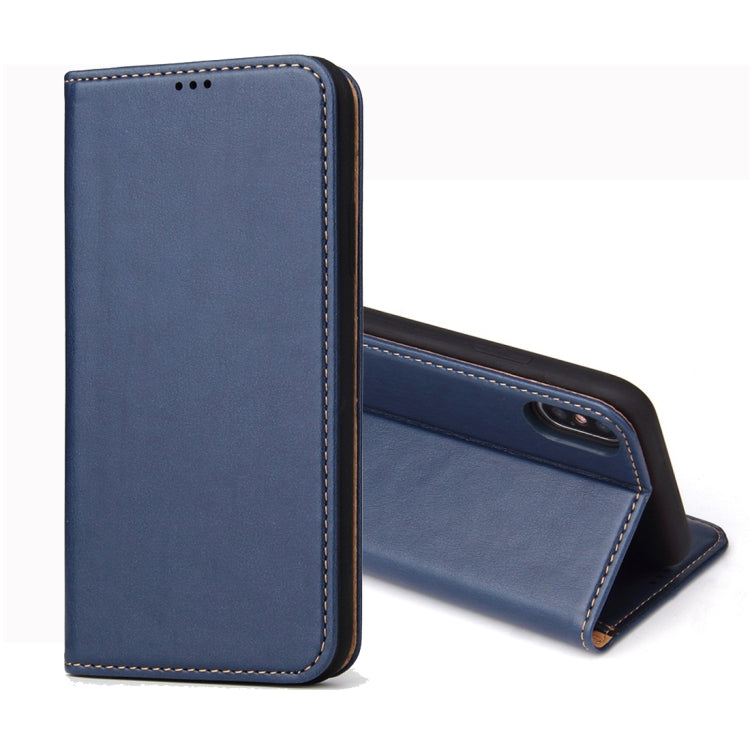 For iPhone XS Max Dermis Texture PU Horizontal Flip Leather Case with Holder & Card Slots & Wallet, For iPhone XS Max