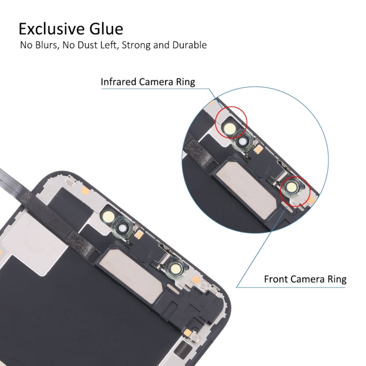 Original LCD Screen with Earpiece Speaker Flex Cable for iPhone XS Max - BSPART
