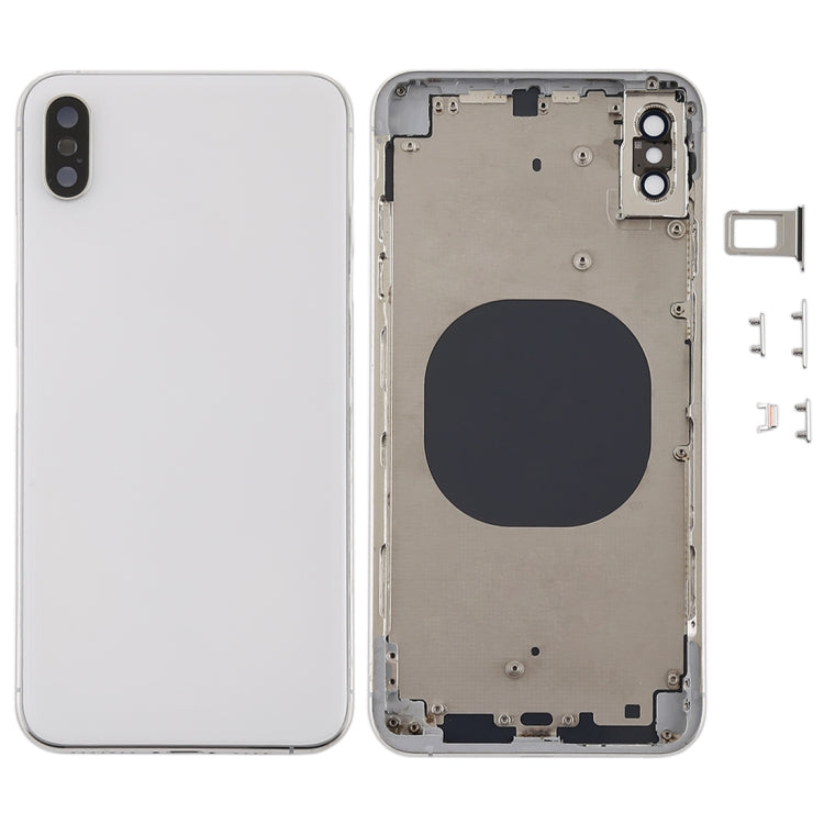 Back Cover with Camera Lens & SIM Card Tray & Side Keys for iPhone XS Max, For iPhone XS Max, For iPhone XS Max (Camera Lens+Side Keys), For iPhone XS Max with Side keys, For iPhone XS Max with Camera Lens