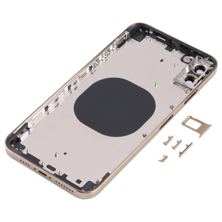 Carcasa trasera con apariencia de iP13 Pro Max para iPhone XS Max, iPhone XS Max (azul), iPhone XS Max (blanco), iPhone XS Max (negro), iPhone XS Max (dorado)