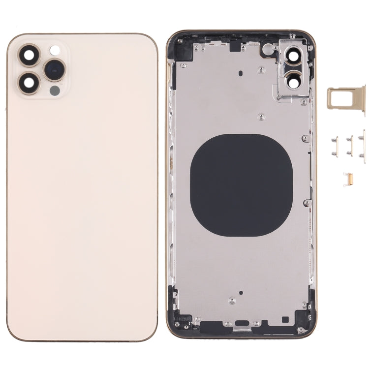 Carcasa trasera con apariencia de iP13 Pro Max para iPhone XS Max, iPhone XS Max (azul), iPhone XS Max (blanco), iPhone XS Max (negro), iPhone XS Max (dorado)