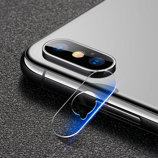For iPhone XS Max mocolo 0.15mm 9H 2.5D Round Edge Rear Camera Lens Tempered Glass Film