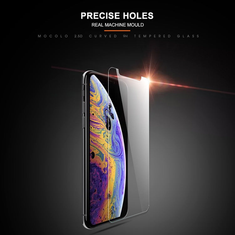 For iPhone 11 Pro Max / XS Max mocolo 0.33mm 9H 2.5D Tempered Glass Film, iPhone XS Max