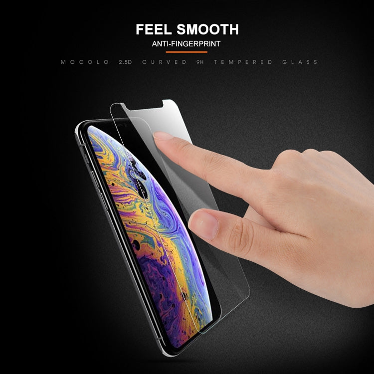 For iPhone 11 Pro Max / XS Max mocolo 0.33mm 9H 2.5D Tempered Glass Film, iPhone XS Max