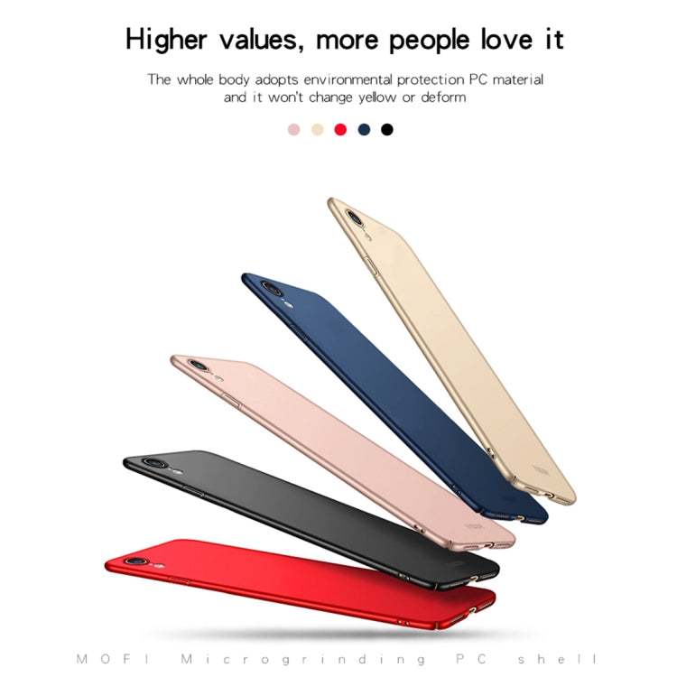 For iPhone XR MOFI Frosted PC Ultra-thin Full Coverage Protective Case, For iPhone XR