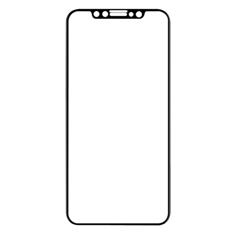For iPhone 11 / XR 0.1mm 9H Full Screen Flexible Fiber Tempered Glass Film, For iPhone 11 / XR Black, For iPhone 11 / XR White