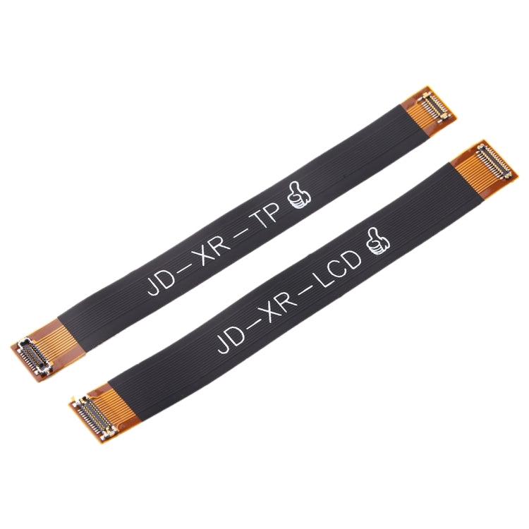 1 Pair LCD Display Screen Extension Testing Flex Cable for iPhone XR, For iPhone XR