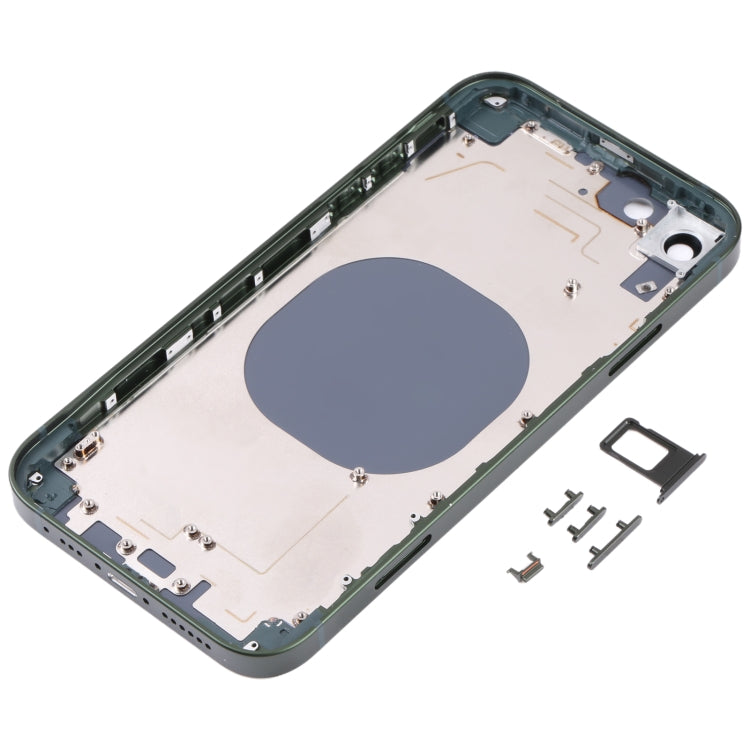 Back Housing Cover with Appearance Imitation of iP13 for iPhone XR, For iPhone XR to i13(Green)