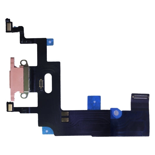 Charging Port Flex Cable for iPhone XR, For iPhone XR, For iPhone XR (Red), For iPhone XR (Yellow), For iPhone XR (Pink), For iPhone XR (Blue) - BSPART