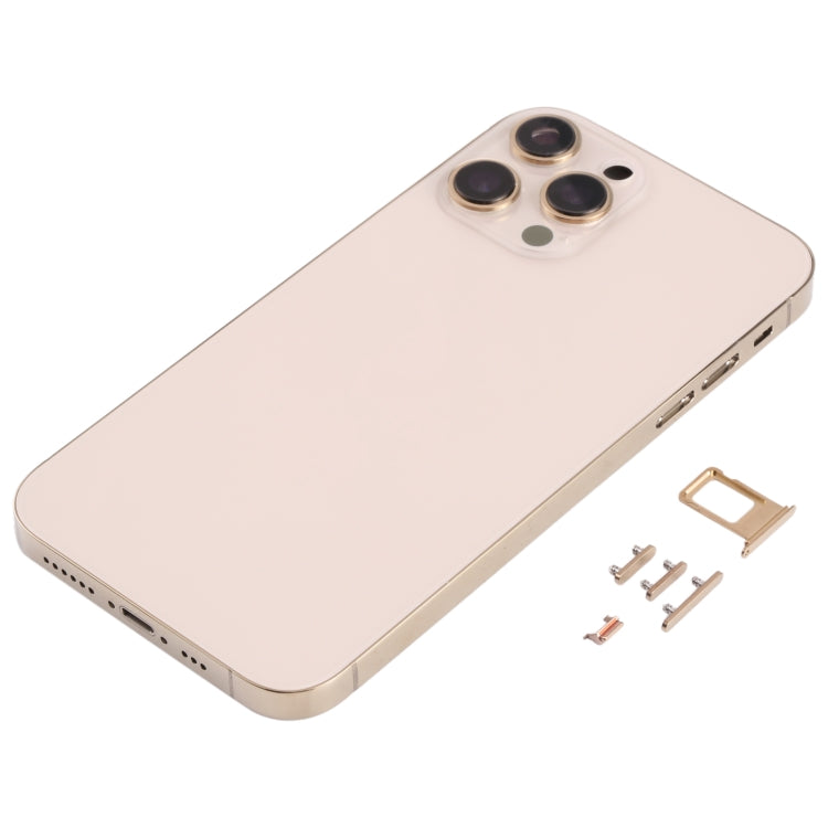 Stainless Steel Material Back Housing Cover with Appearance Imitation of iP13 Pro for iPhone XR, for iPhone XR(Gold), for iPhone XR(Blue), for iPhone XR(White), for iPhone XR(Black)