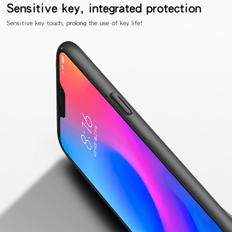 For iPhone XR MOFI Frosted PC Ultra-thin Full Coverage Case