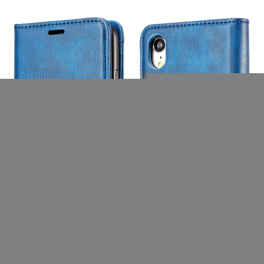 For iPhone XR DG.MING Crazy Horse Texture Flip Detachable Magnetic Leather Case with Holder & Card Slots & Wallet, For iPhone XR, iPhone XR