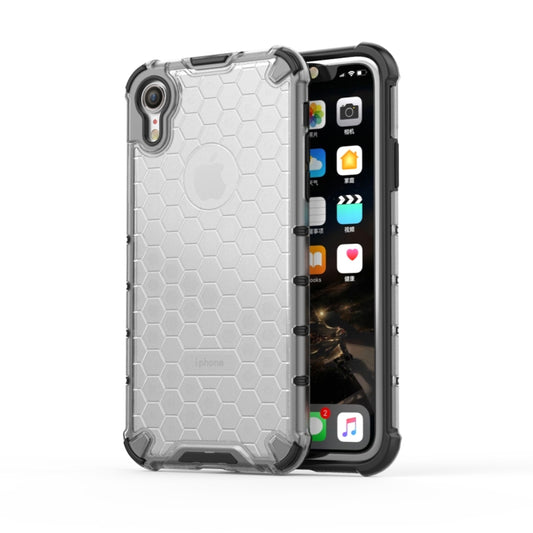 For iPhone XR Shockproof Honeycomb PC + TPU Protective Case