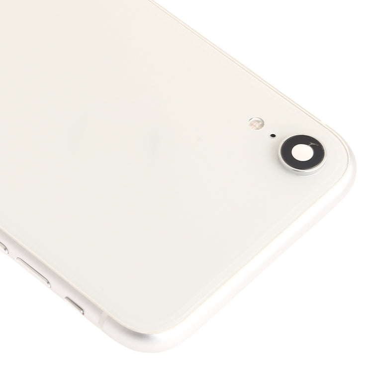 Battery Back Cover Assembly (with Side Keys & Speaker Ringer Buzzer & Motor & Camera Lens & Card Tray & Power Button + Volume Button + Charging Port + Signal Flex Cable & Wireless Charging Module) for iPhone XR, For iPhone XR (Full Assembly)�����������...