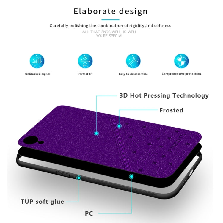 For iPhone XR PINWUYO Full Coverage Waterproof Shockproof PC+TPU+PU Case
