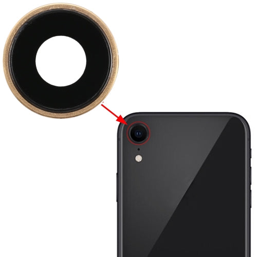 Back Camera Bezel with Lens Cover for iPhone XR, For iPhone XR(Rose Gold), For iPhone XR, For iPhone XR(Blue) - BSPART