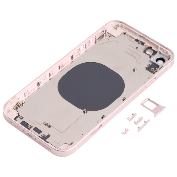 Back Housing Cover with Appearance Imitation of iP13 for iPhone XR, For iPXR to i13(Pink), For iPXR to i13(Red), For iPXR to i13(Black), For iPXR to i13(Blue), For iPXR to i13(Purple), For iPXR to i13(Green), For iPXR to i13(White) - BSPART