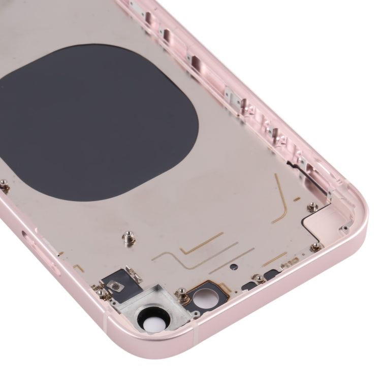 Back Housing Cover with Appearance Imitation of iP13 for iPhone XR, For iPXR to i13(Pink), For iPXR to i13(Red), For iPXR to i13(Black), For iPXR to i13(Blue), For iPXR to i13(Purple), For iPXR to i13(Green), For iPXR to i13(White) - BSPART
