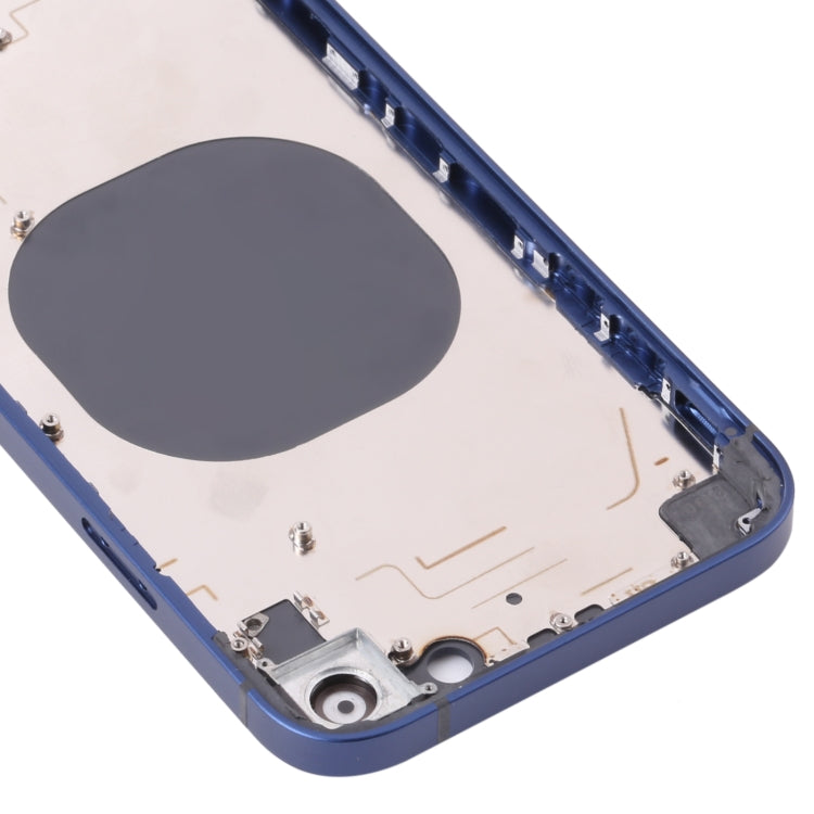 Back Housing Cover with Appearance Imitation of iP13 for iPhone XR, For iPXR to i13(Blue), For iPXR to i13(Purple), For iPXR to i13(Pink), For iPXR to i13(Red), For iPXR to i13(Green), For iPXR to i13(White)