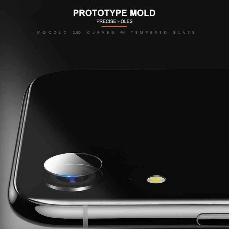 For iPhone XR mocolo 0.15mm 9H 2.5D Round Edge Rear Camera Lens Tempered Glass Film