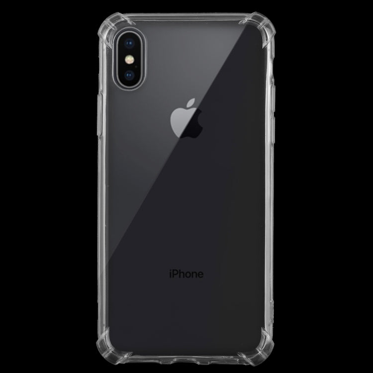 For iPhone XS 50pcs Ultrathin Transparent TPU Soft Protective Case