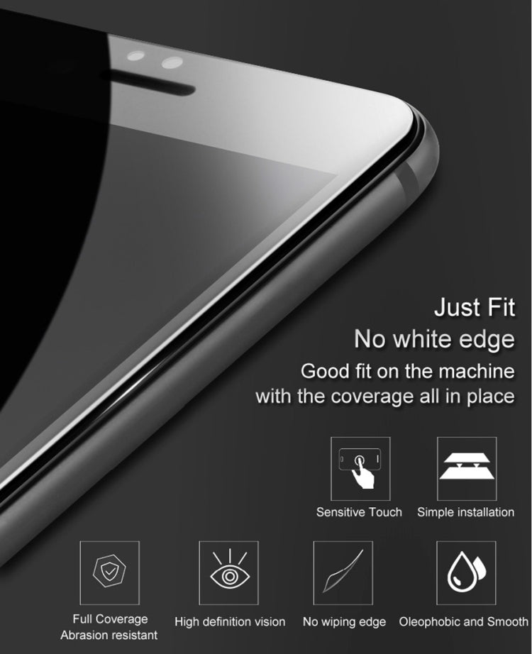 For iPhone X IMAK 9H Surface Hardness Full Screen Tempered Glass Film