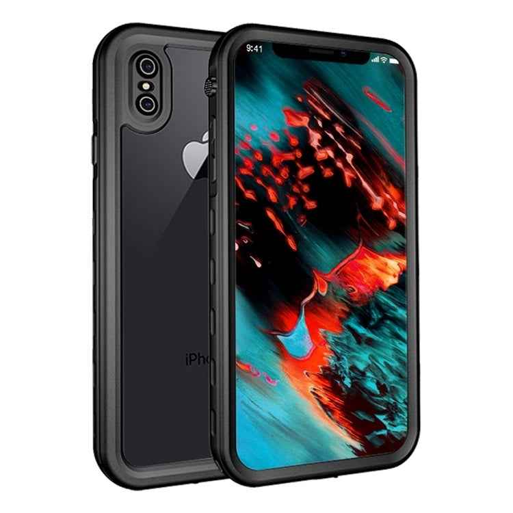 For iPhone X / XS 2m Waterproof Snowproof 2m Shockproof Dustproof PC+Silicone Case