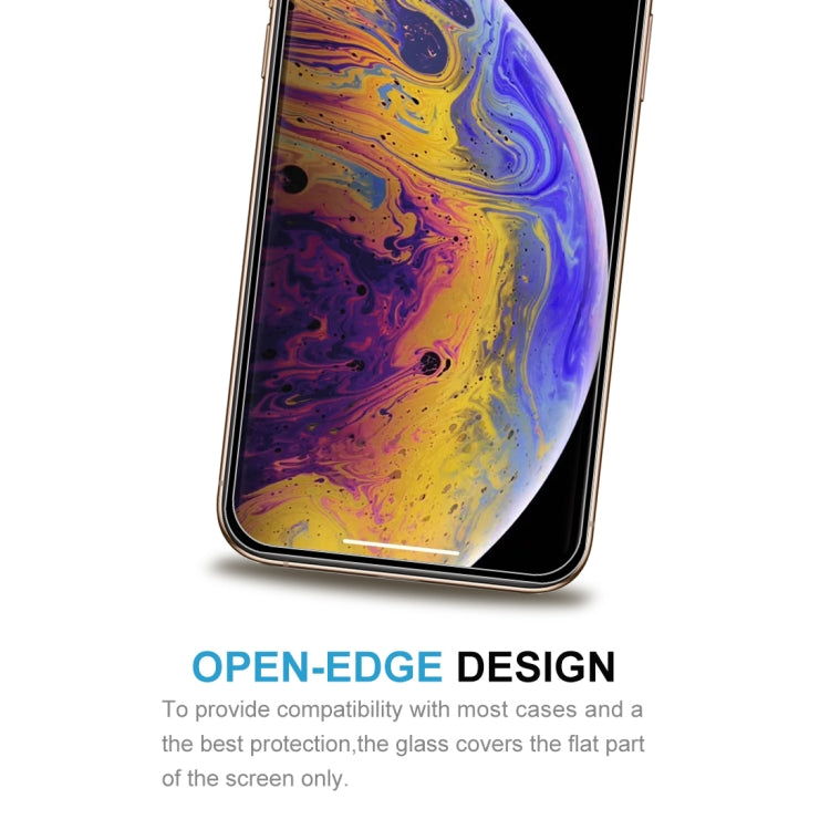 For iPhone 11 Pro / XS / X Anti-scratch 9H 9D Full Screen HD Tempered Glass Film, iPhone XS / X