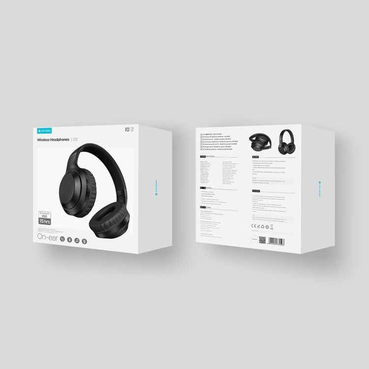 ROCK Space O2 HiFi Bluetooth 5.0 Wireless Headset with Mic, Support TF Card