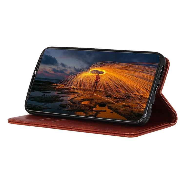 For iPhone 11 Magnetic Crazy Horse Texture Horizontal Flip Leather Case, with Holder & Card Slots & Wallet