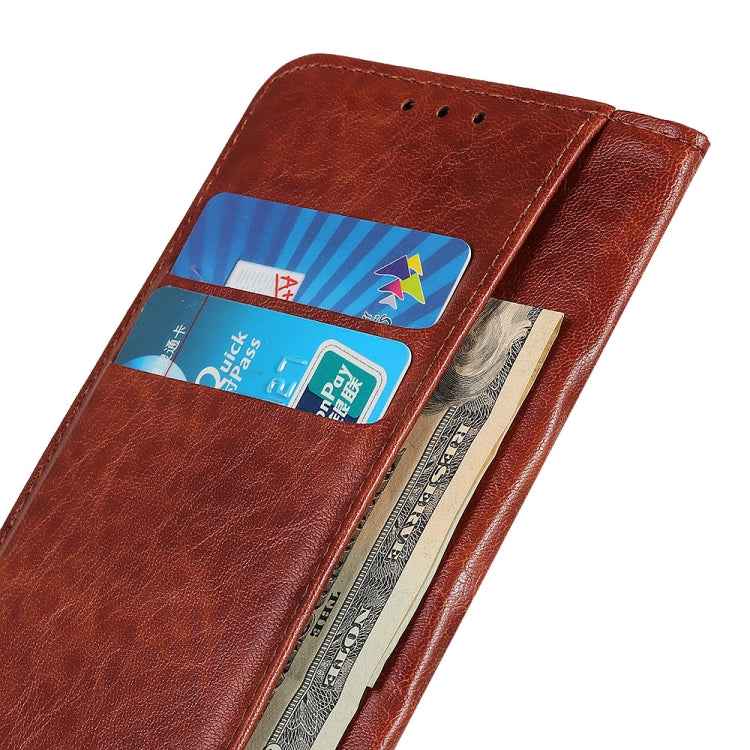 For iPhone 11 Magnetic Crazy Horse Texture Horizontal Flip Leather Case, with Holder & Card Slots & Wallet