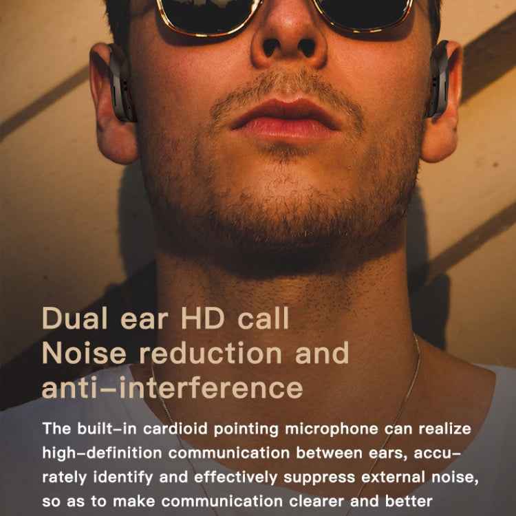 258 Wireless Ear-mounted Bluetooth Earphone with Charging Box & Digital Display, Support Touch & HD Call & Voice Assistant & NFC