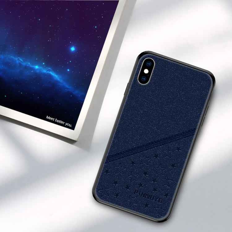 For iPhone X / XS PINWUYO Full Coverage Waterproof Shockproof PC+TPU+PU Case