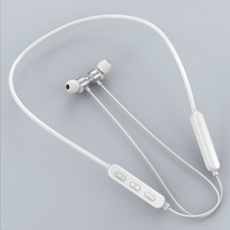 Bluetooth 5.1 Round Wire Neck-mounted Bluetooth Sports Earphone with Magnetic Function